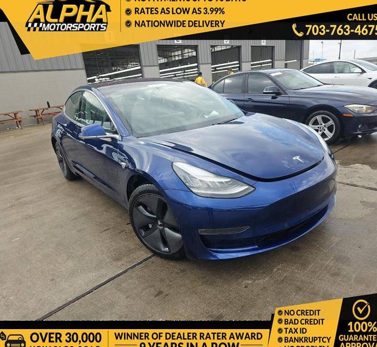 TESLA MODEL 3 2019 5YJ3E1EA9KF309203 image